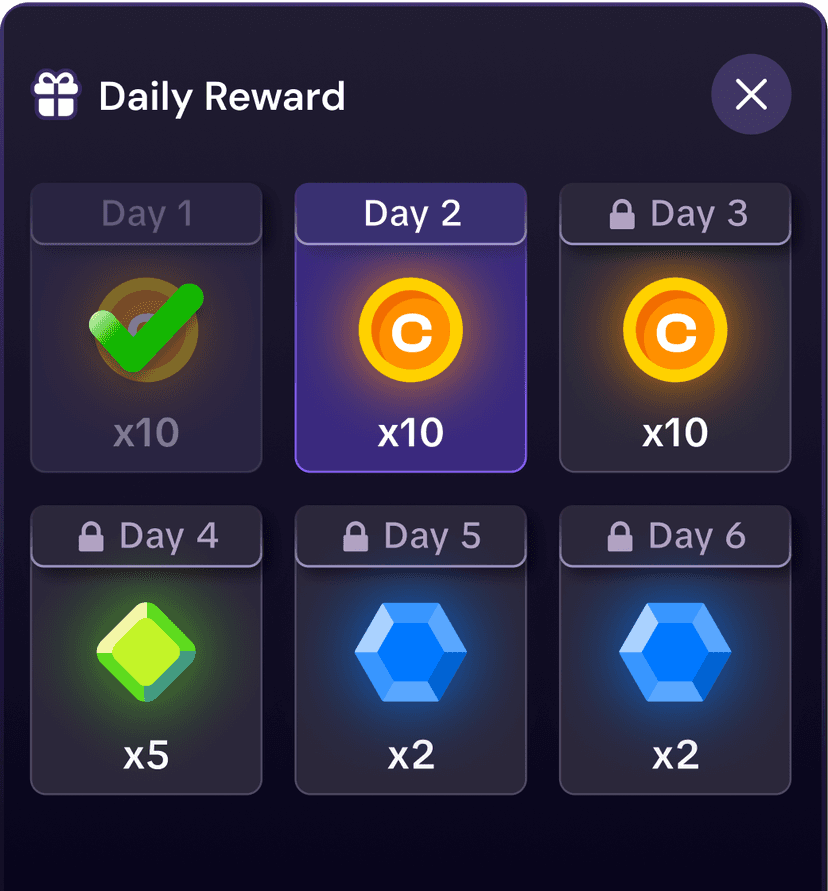 Daily streaks feature illustration